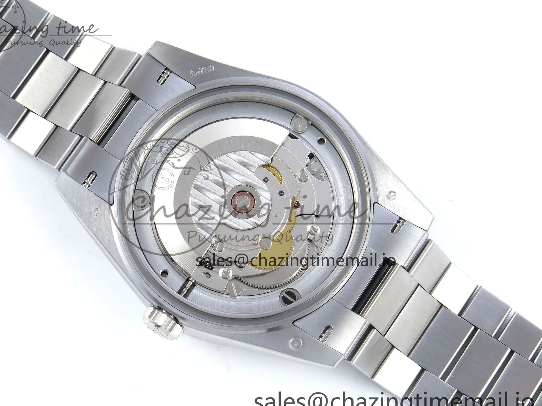 0123 OnTrend Day Date 40 SS 228239 Noob 1:1 Best Edition Black Crystal Dial on President Bracelet A2836 (Gain Weight) 807